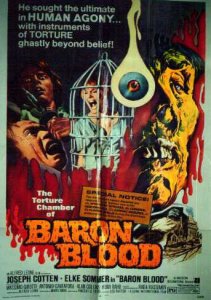 Poster Orgía de Sangre